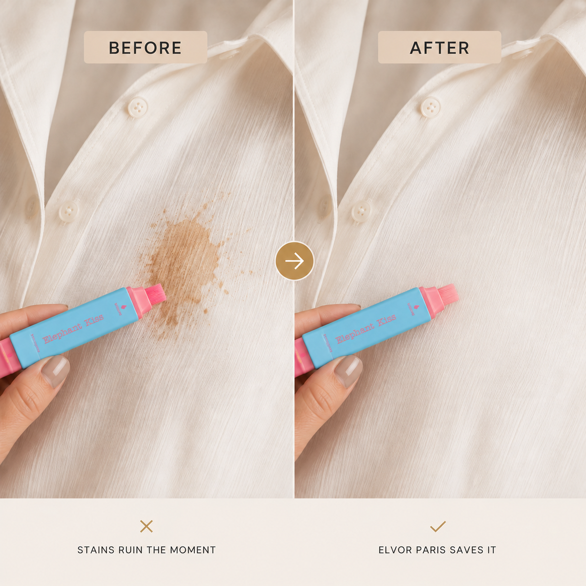 Stylo de Secours Anti-Taches Instantané